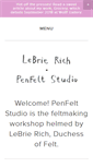 Mobile Screenshot of penfelt.com