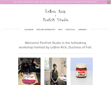 Tablet Screenshot of penfelt.com